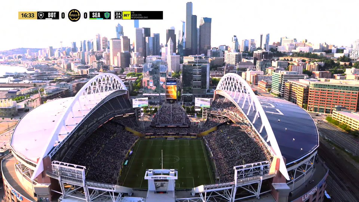Las vistas del Lumen Field de Seattle... UNA MARAVILLA 😍 🔗 @FIFACWC | Todos los partidos gratis en | #FIFACWC #TakeItToTheWorld
