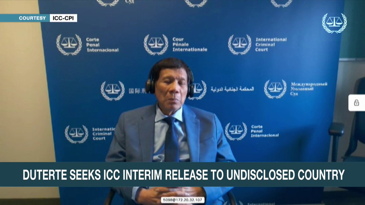 Former President Rodrigo Duterte's power and monetary capacity are "huge" that witnesses may end up disappearing and recanting once he's granted an interim release, says ICC assistant to counsel Atty. Kristina Conti. #ANCHeadstart