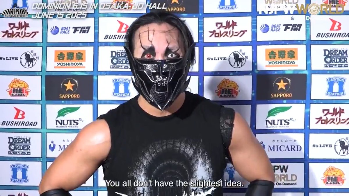 .金丸 義信 , SHO and DOUKI #HoT DOMINION 6.15 in OSAKA-JO HALL (June.15th, 2025) Backstage comments! Watch FREE|無料公開中 ⇒ 6/15(日) #njDOMINION のBSコメントを #NJPWWORLD で無料公開中! #NJPW
