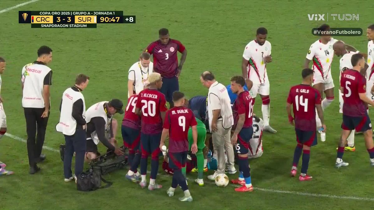 ¡Escalofriante! La lesión en plena Copa Oro que tiene conmovido al mundo #VeranoFutbolero