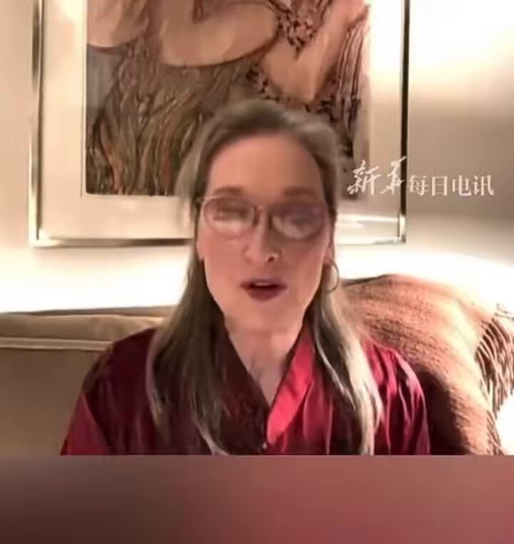学语言的天才斯特里普学不好汉语。她对这首诗的理解也错了，最关键的是“但闻人语响”。