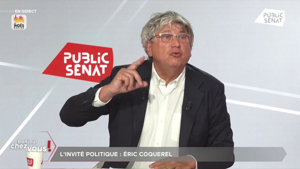 "Le Crif ne défend pas la communauté juive de ce pays, il défend les intérêts d'Israël, et se fait, quoi qu'il en dise, le porte-voix de la politique de Netanyahou" estime le député (LFI) Eric Coquerel #BonjourChezVous
