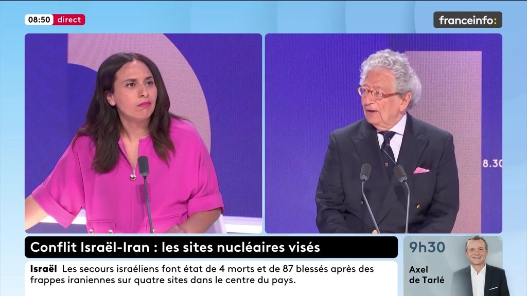 🔴➡️ "Sur la question de Gaza, Israël est totalement isolé de la communauté internationale. Sur la question de l'Iran, le président de la République en France, laisse entendre que notre pays pourrait être aux côtés d'Israël", dit Dominique Moïsi.