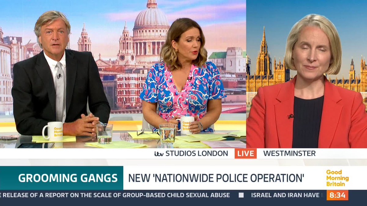 'We are taking forward the recommendations of the Alexis Jay review,' Treasury Secretary Emma Reynolds says following news the government is ordering a nationwide operation to target grooming gangs.