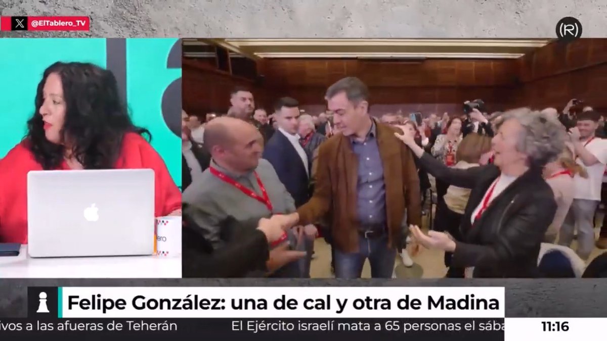 "Ahora mismo, hacer un sindicalismo de clase es una necesidad vital para la clase trabajadora de este país" Estefanía Torres 🔻 sobre bipartidismo y corrupción 👇🏽 📺 EL TABLERO |
