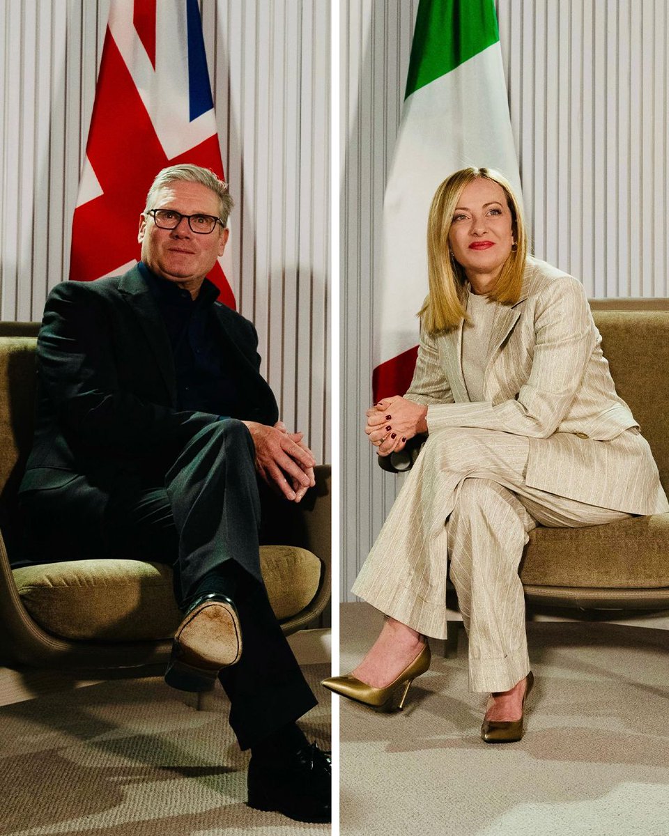 G7, commenti a margine del bilaterale con il Primo Ministro del Regno Unito, Keir Starmer