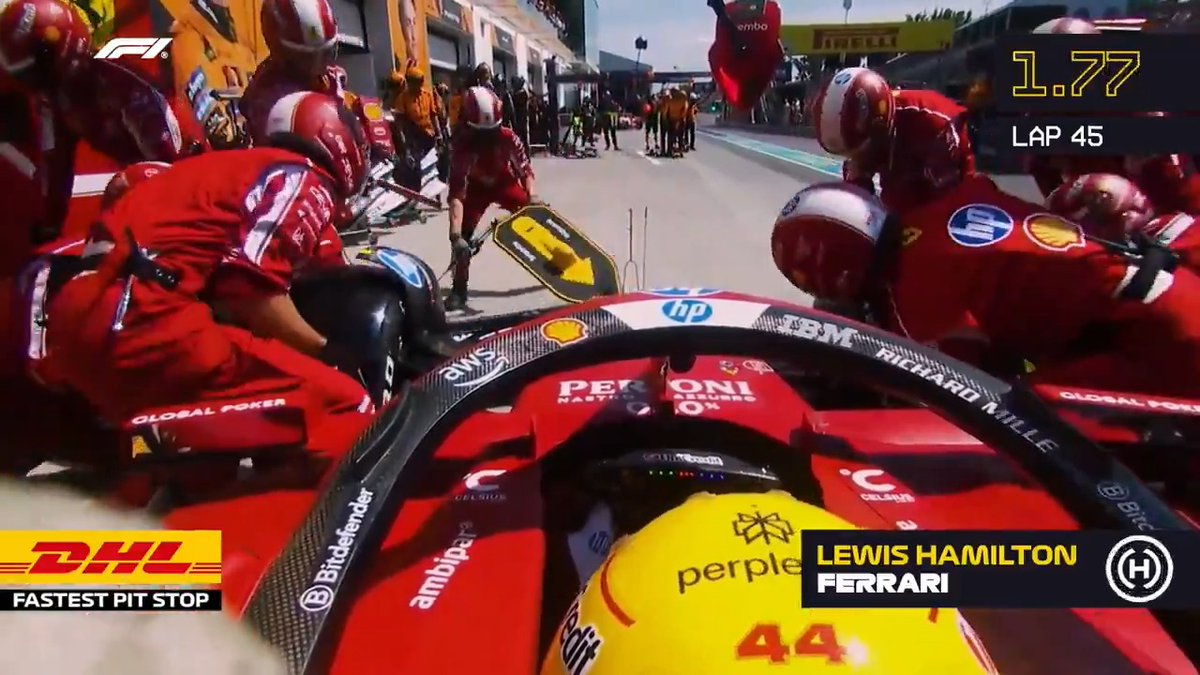Another super effort from the Scuderia Ferrari HP pit crew in Montreal as they bagged their eighth DHL_Motorsports Fastest Pit Stop of the season! ⏱ 👉 #F1 #CanadianGP #MomentsThatDeliver