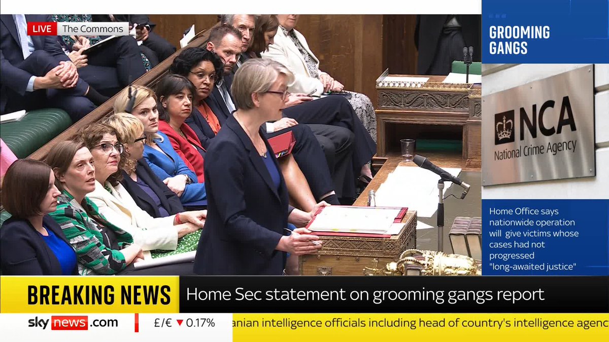 Home Secretary Yvette Cooper says the findings of the grooming gang review are 'damning'. 📺 Sky 501, Virgin 602, Freeview 233 and YouTube