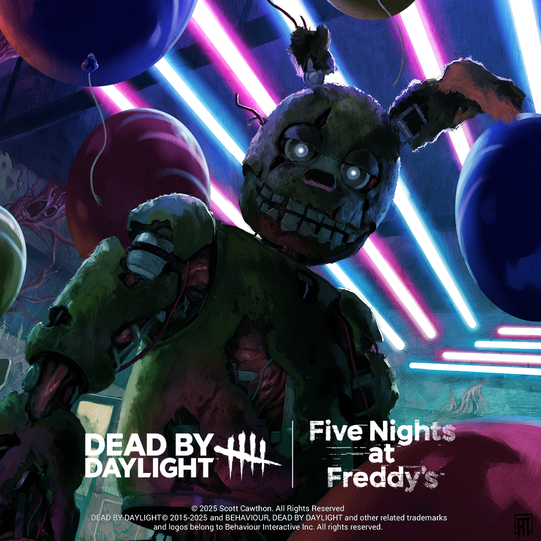 『Dead by Daylight: Five Nights at Freddy’s』にスプリングトラップが登場し、見事なイノベーションで暗闇を震撼させます。 6月18日に登場。