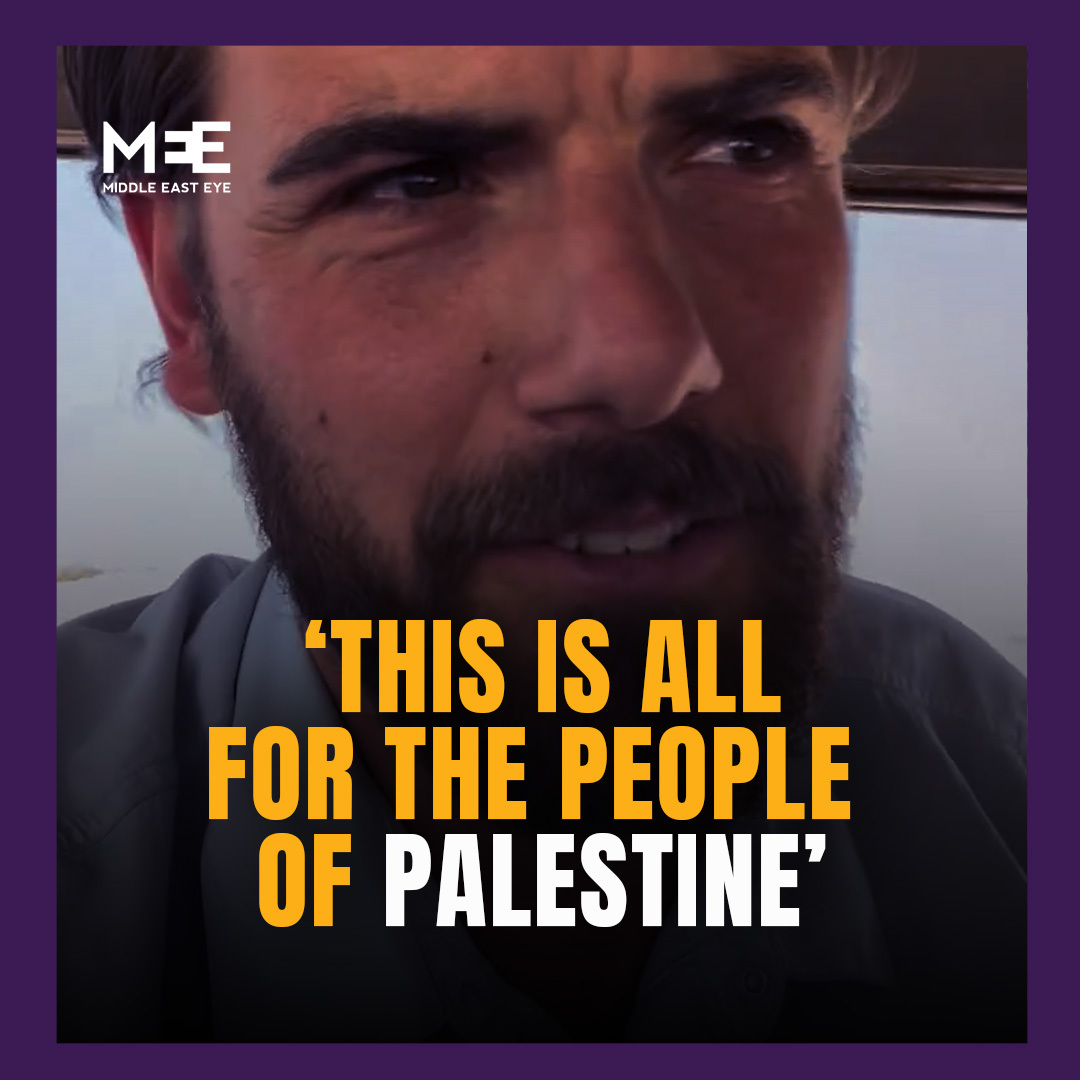 “We need to remember this is not about us. This is all for the people of Palestine.” New Zealand actor William Alexander said on social media that Egyptian authorities are looking for March to Gaza activists in Cairo and asking for passport numbers.