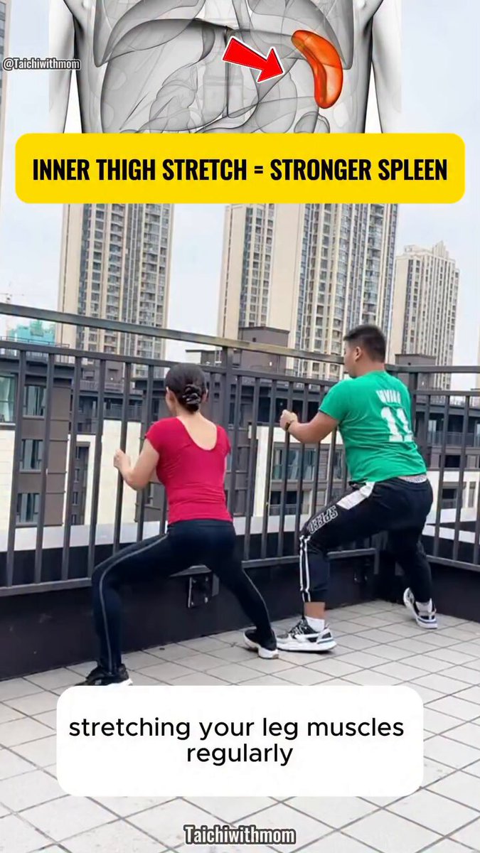 Stretching your legs regularly is even more beneficial than soaking in cordyceps 🧘 The benefits are amazing! Let's keep moving and stay healthy together 💯