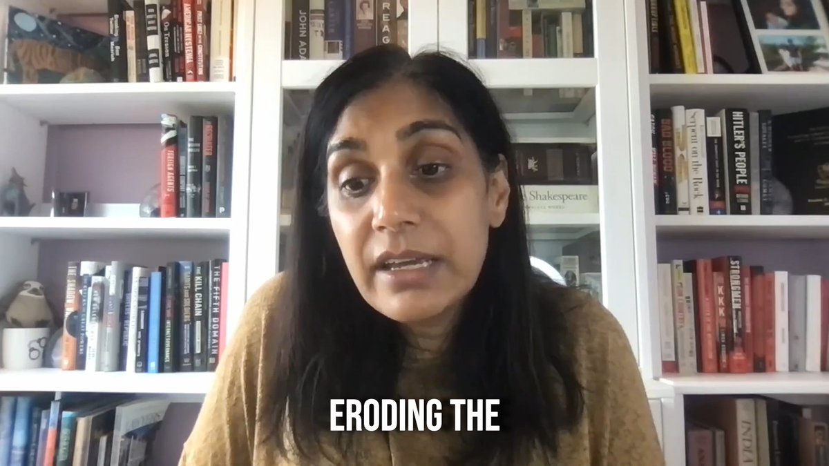 TOMORROW: Former FBI agent and current lawyer and Assistant Dean of Admissions at Yale, Asha Rangappa discusses the reality for our courts with Trump in office and what can be done. Subscribe to our YouTube and catch it tomorrow: