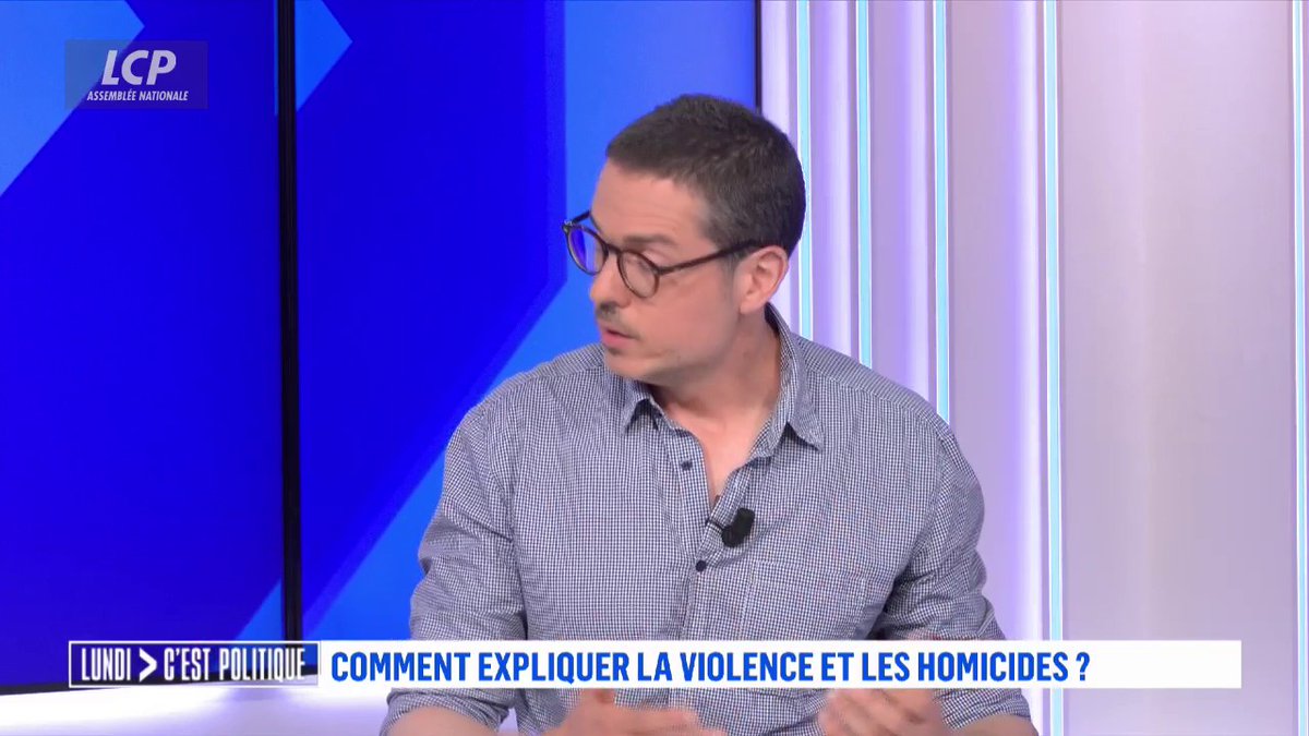 "En France, la majorité des homicides [...] sont commis par des Français contre des Français", observe le médecin et auteur Jean-David Zeitoun. "Et les homicides ont baissé quand l'immigration a augmenté." #LCPol
