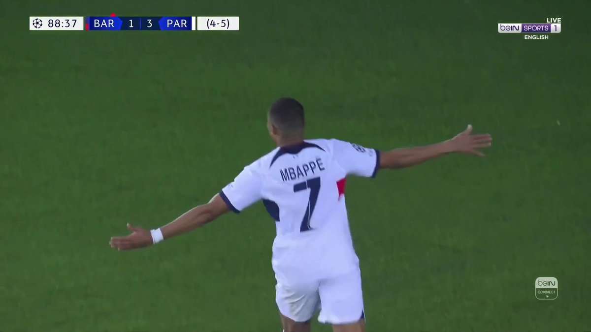 تدرون بسبب هذا الهدف مبابي حرم برشلونة من التواجد واللعب في نخبة كاس العالم للأندية والله كابوسهم للابد