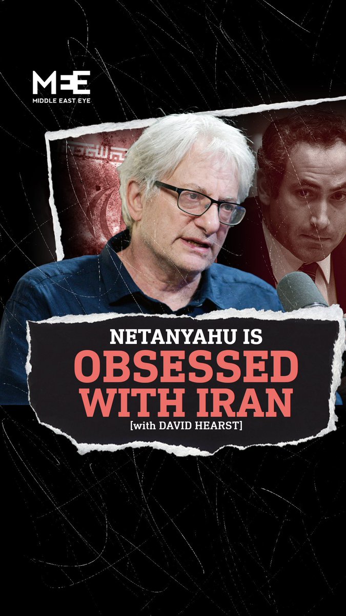 When David Hearst met Netanyahu in the early 2000s, he told him he really wanted to bomb Iran. Back then the Israeli Prime Minister was described by others as an “extremist” obsessed with dismantling the Iranian regime. Watch on The Big Picture Podcast with Mohamed Hassan