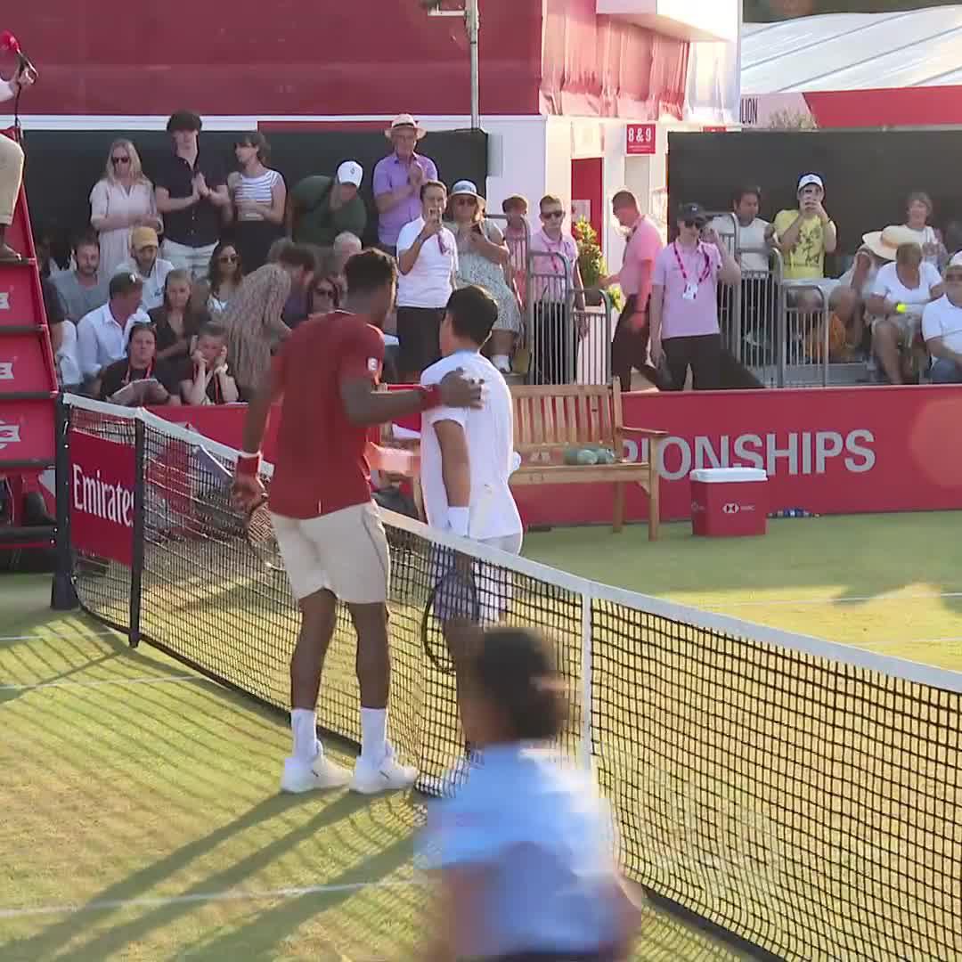 Mackie on the move 🏃‍♂️ McDonald takes out Monfils 6-4 6-4! #HSBCChampionships