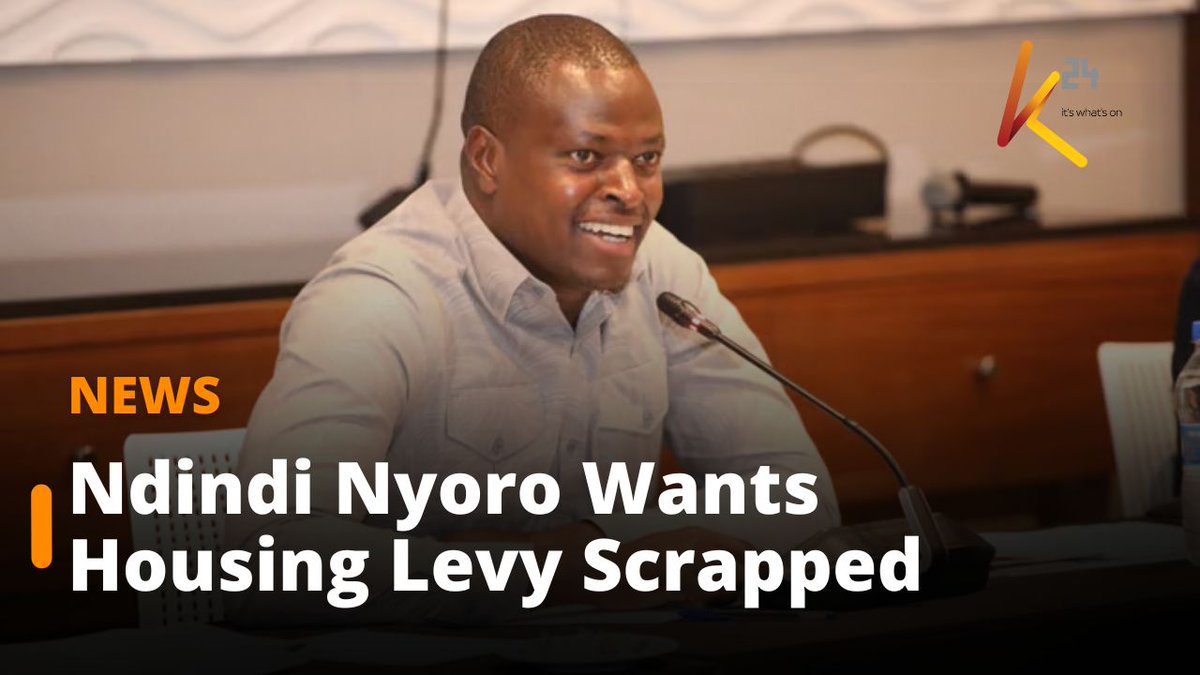 Ndindi Nyoro Calls for Removal of Housing Levy Over Economic Strain