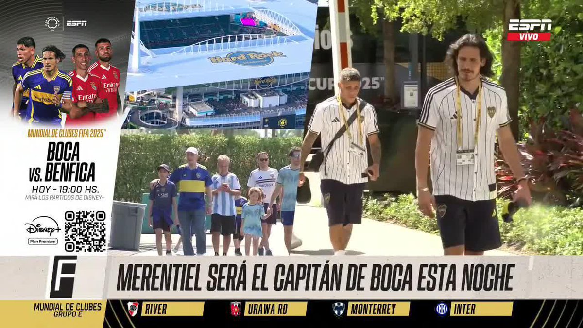 ✅#Boca ya está en el Hard Rock Stadium. ❓¿Les gusta la nueva indumentaria?