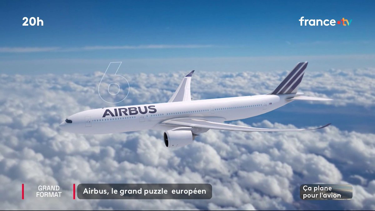 🔴✈️ DOCUMENT #JT20h : nous avons pu suivre la fabrication du dernier-né d’Airbus promis à un grand avenir, le A321XLR.