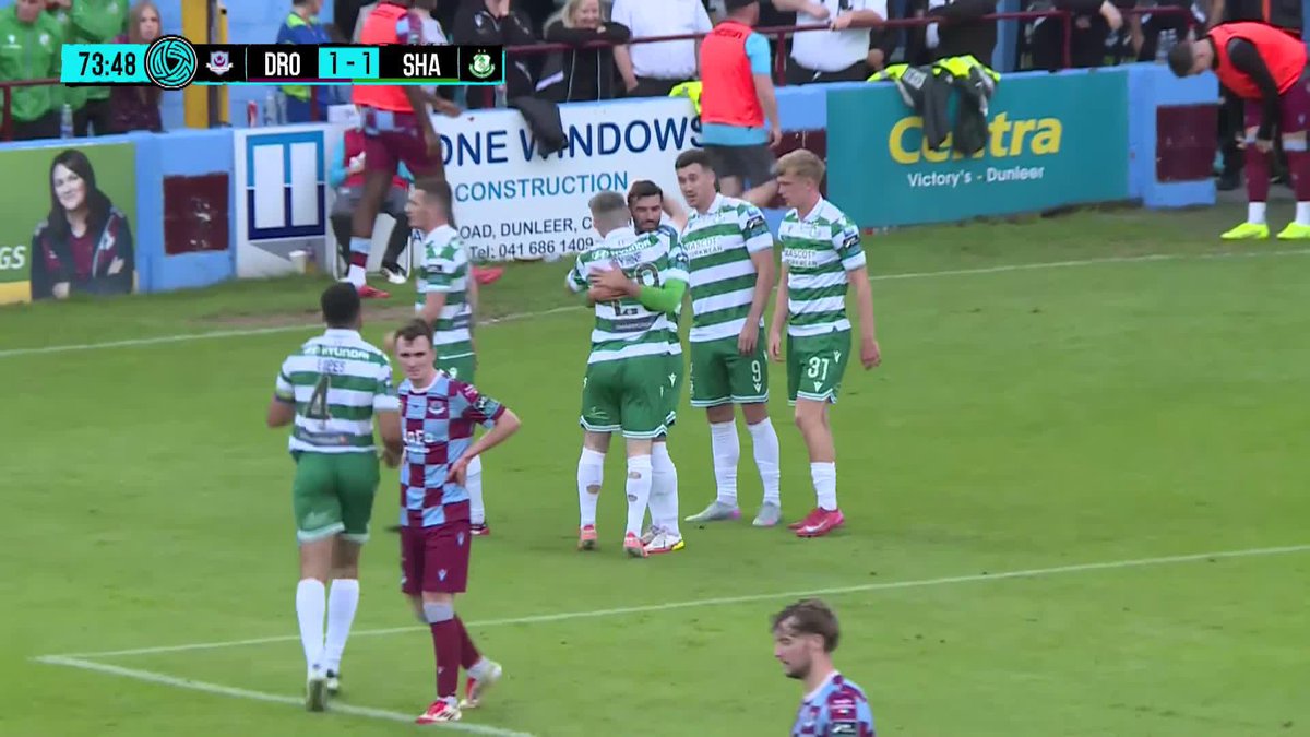 Shamrock Rovers are in front!☘️ The comeback is complete.
