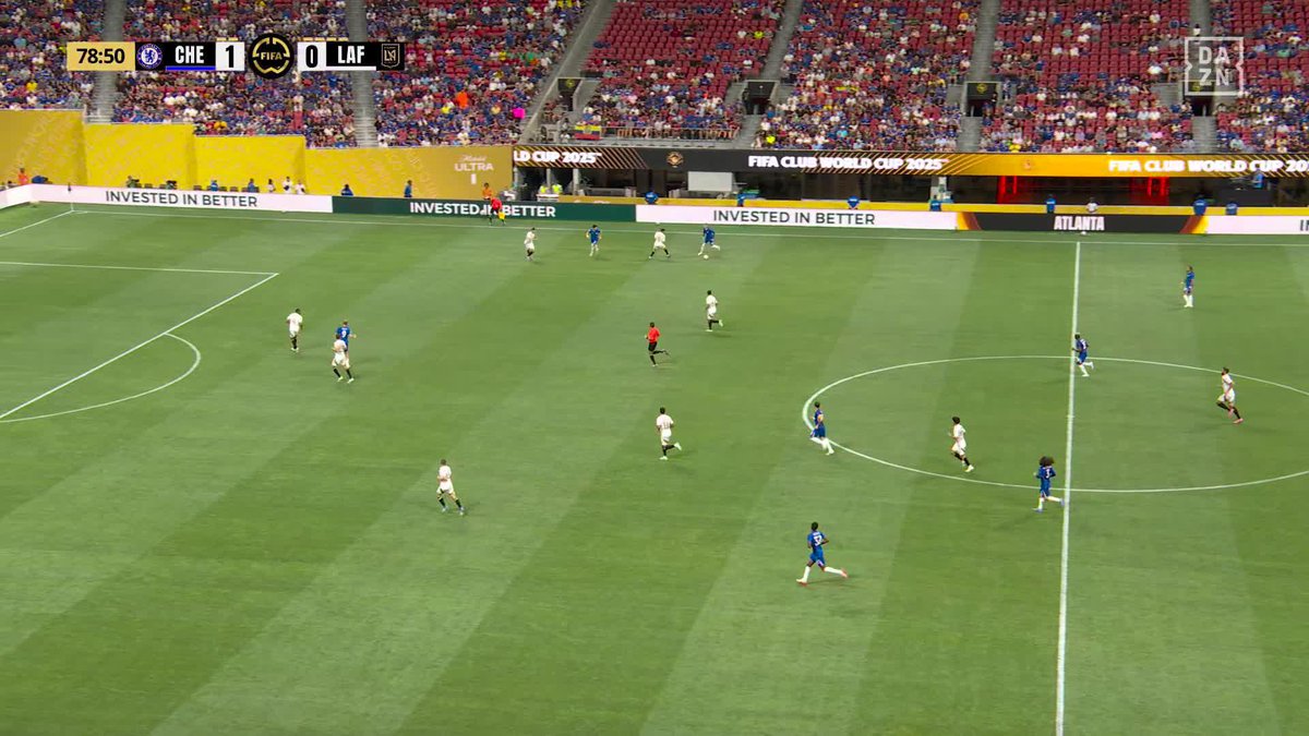 🎯 | Première passe décisive de Liam Delap sous ses nouvelles couleurs ! 🔥👏 #FIFACWC #CHELAFC #Chelsea #LAFC Suivez la rencontre Chelsea FC 🆚 LAFC gratuitement ici : ! 👈