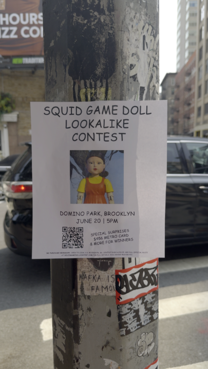 The competition is fierce, but so is Squid Game. Show us your best Young-hee for a chance to win some special surprises at this Friday's Domino Park fan event ⏺️🔼⏹️ NO PURCHASE NECESSARY. OPEN TO LEGAL U.S. RESIDENTS, 18+. CONTEST ENDS 6/20/25. SEE FULL OFFICIAL RULES AT FOR FULL DETAILS. VOID WHERE PROHIBITED
