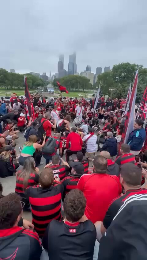 Torcida do Flamengo nos EUA