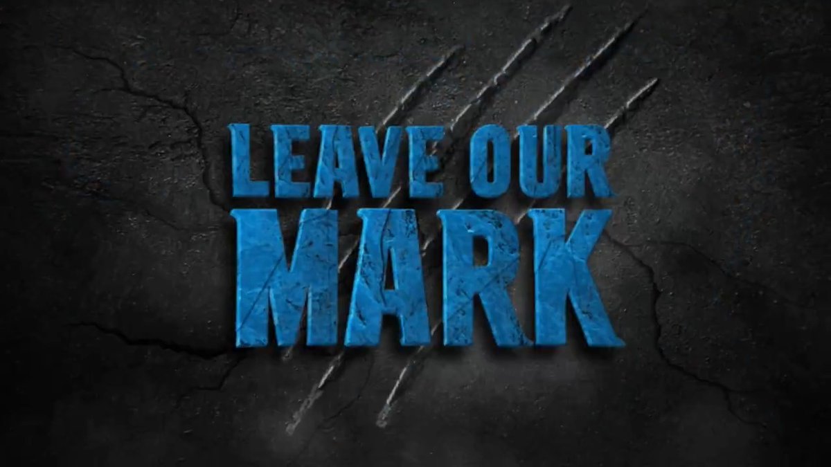 Our mentality is clear #LeaveOurMark