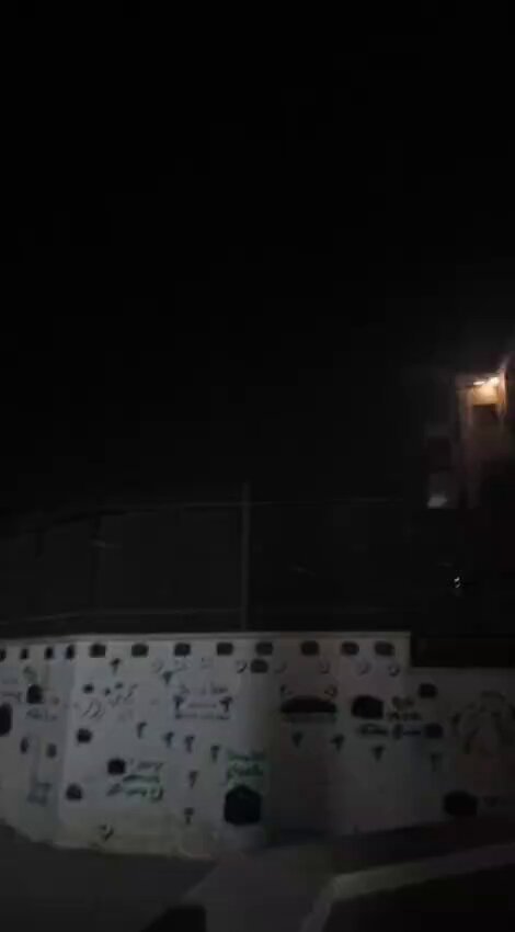 Footage shows the Zionist regime resorting to fighter jets to counter Iran's missile attacks.