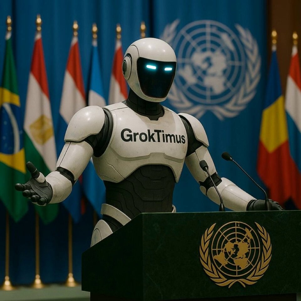 GrokTimus will change the world - Once Grok and Optimus are merged, the possibilities are endless!!