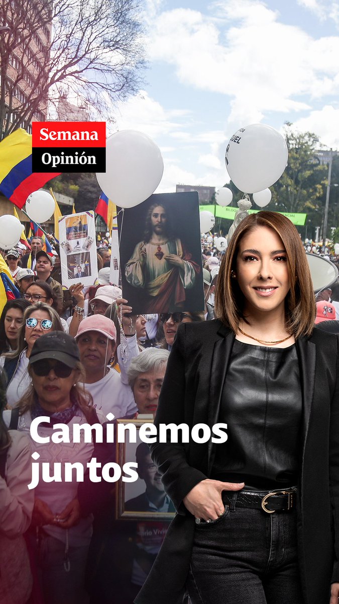 Muy difícil no conmoverse al ver a Colombia unida por el atentado a Miguel Uribe y estos tiempos difíciles #FuerzaMiguel