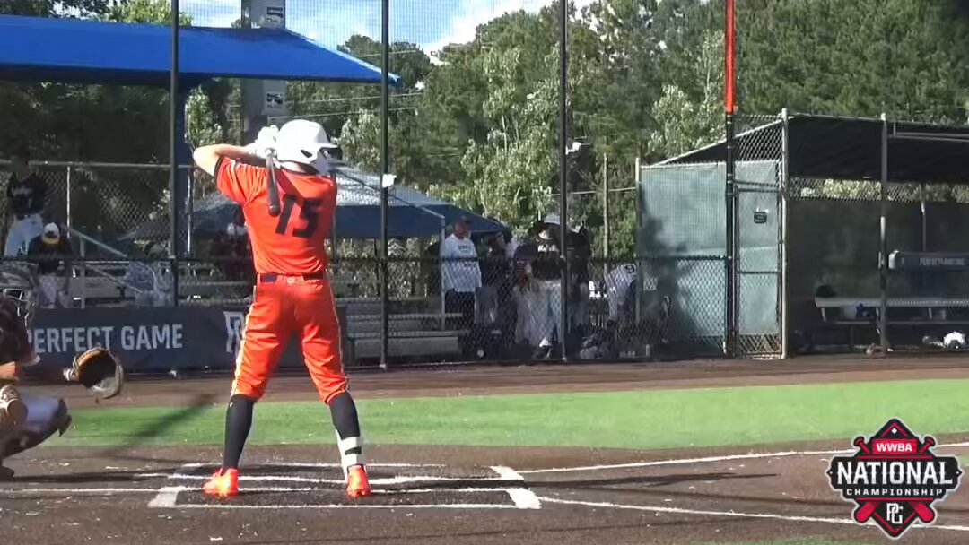 Another look at a 3 run HR over the RF wall from ‘26 Miller Sheets (LA)… #SicEm Commit. PG Deep South