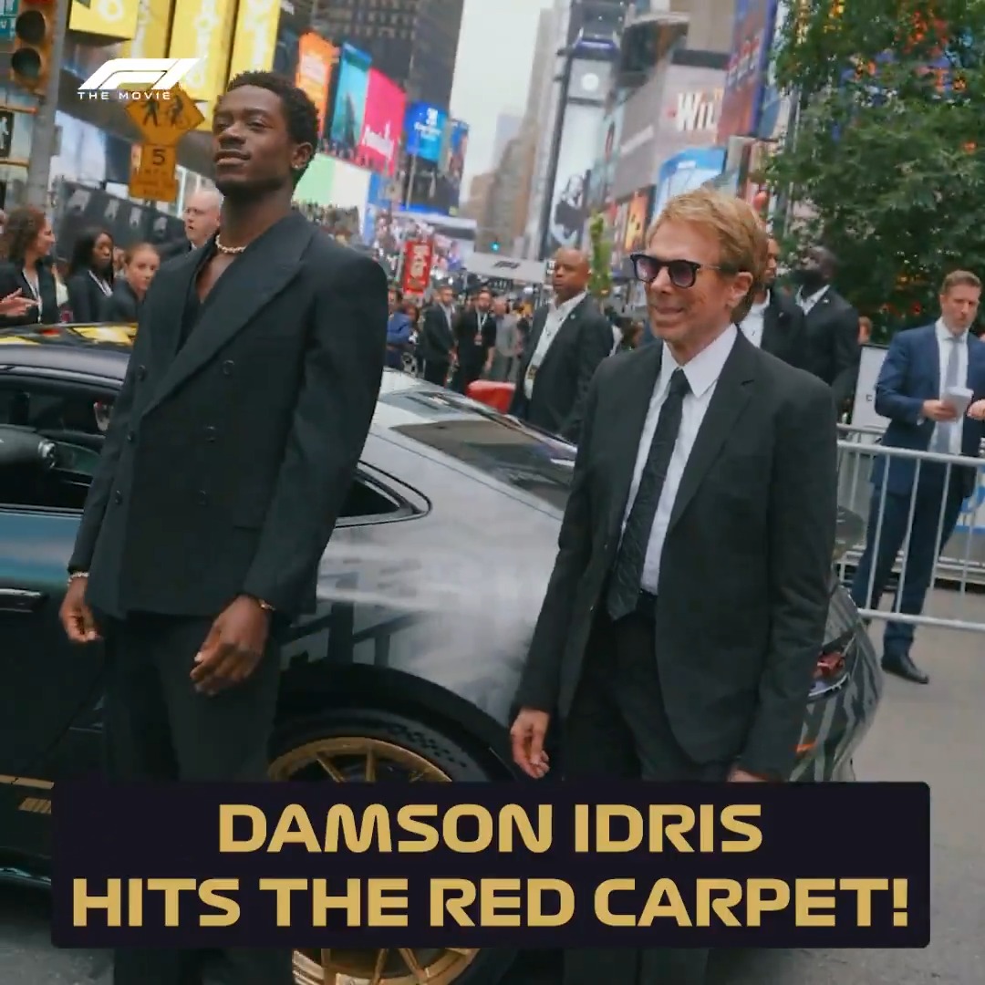 Damson Idris hits the red carpet! 😌 #F1 #F1TheMovie