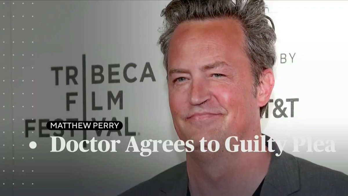 A Los Angeles doctor has agreed to plead guilty to supplying ketamine to actor Matthew Perry. The “Friends” star died of an overdose in October 2023.
