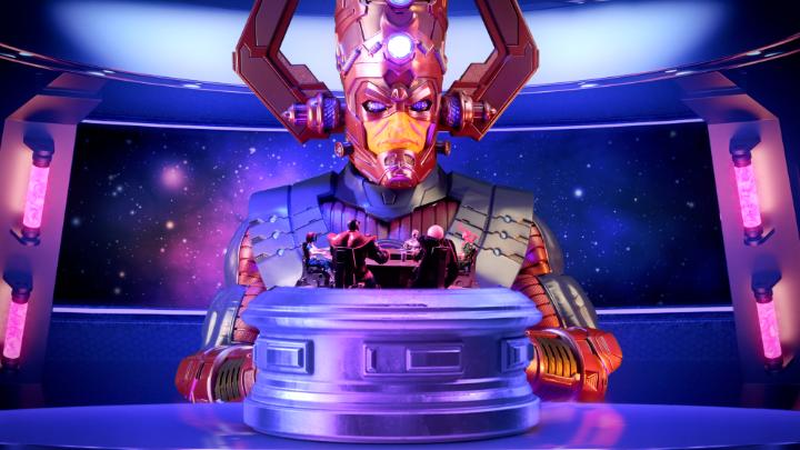 Roll to quip. Galactus gathers a game night group to play the Marvel Multiverse Role-Playing Game!