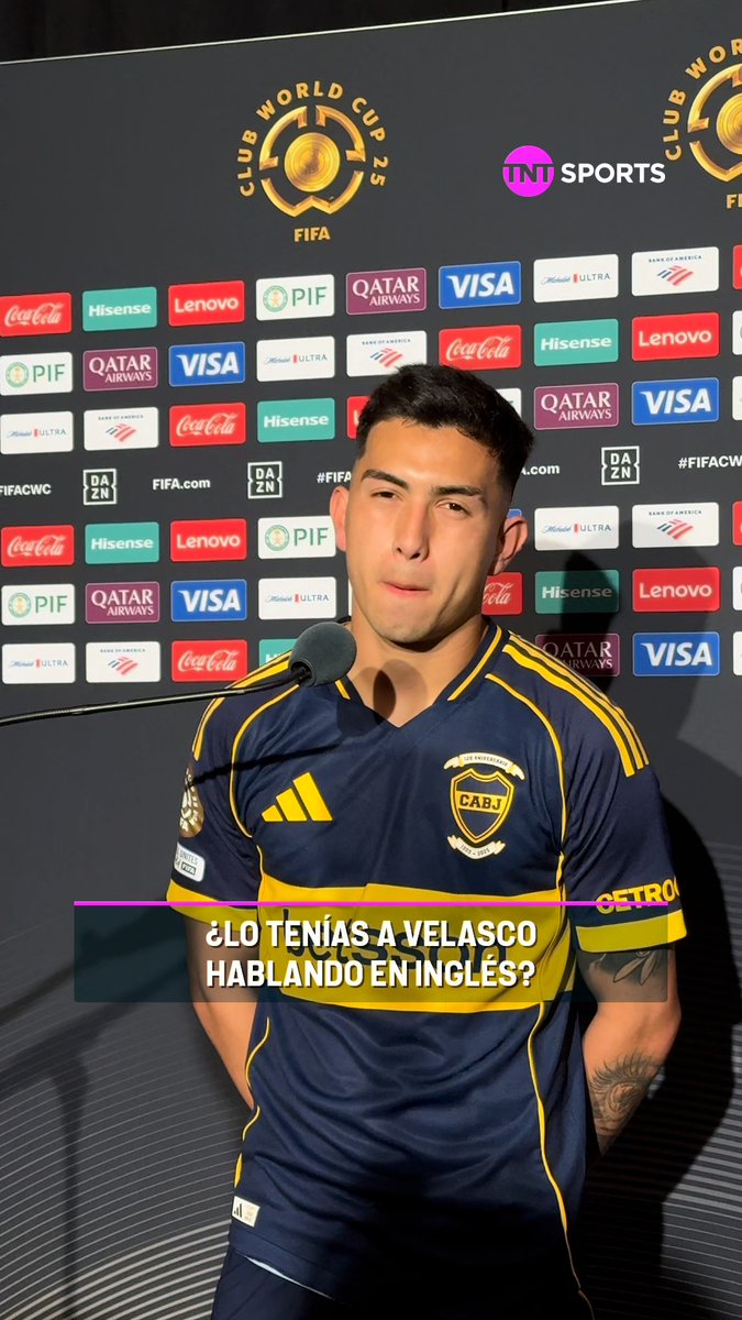 Alan Velasco y un manejo excelente del inglés 😅🇺🇸
