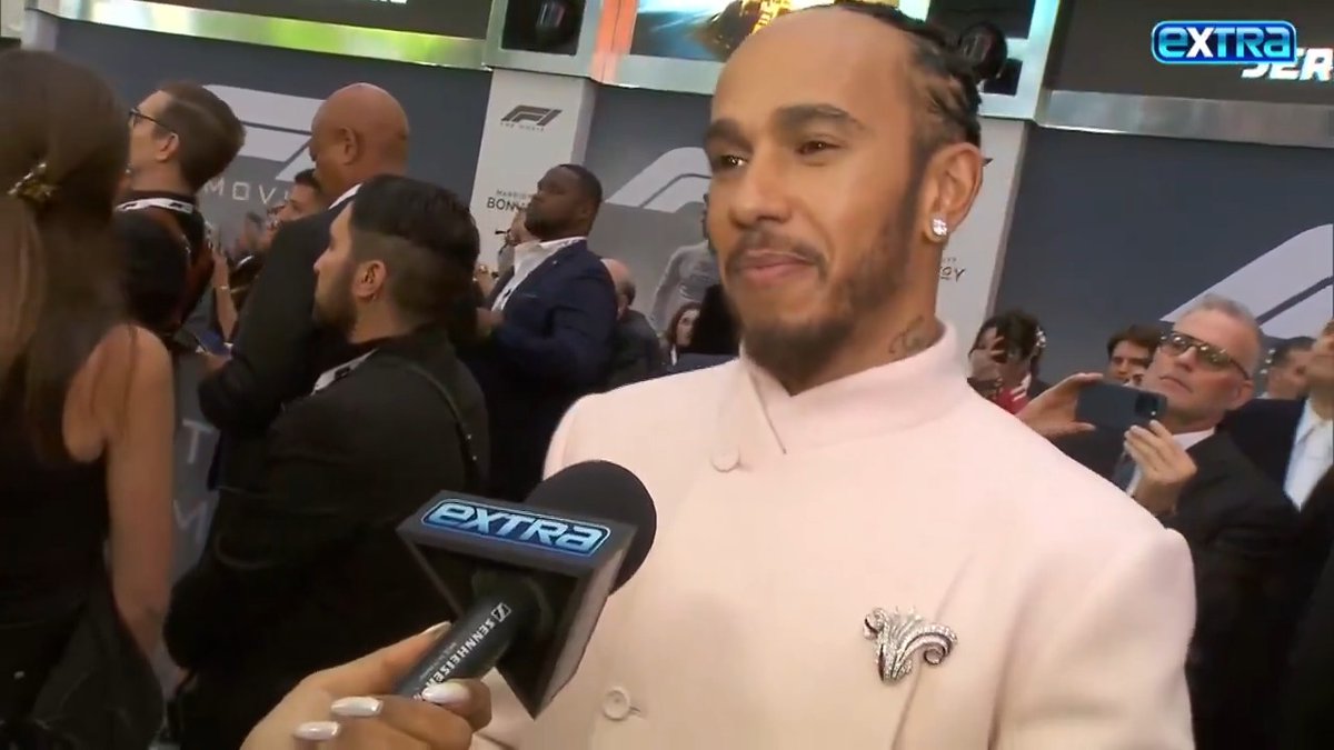 Lewis Hamilton raves over how #F1TheMovie turned out and recalls driving with Brad Pitt for the first time! 🏎️ Plus, is more acting in his future? 🤩 F1 Movie Lewis Hamilton #F1 Formula 1