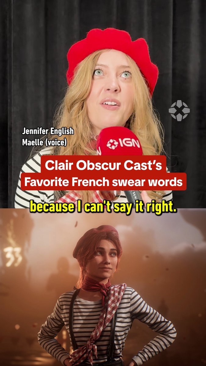 The Clair Obscur cast on their favorite French swear words at #IGNLive #ignsummerofgaming