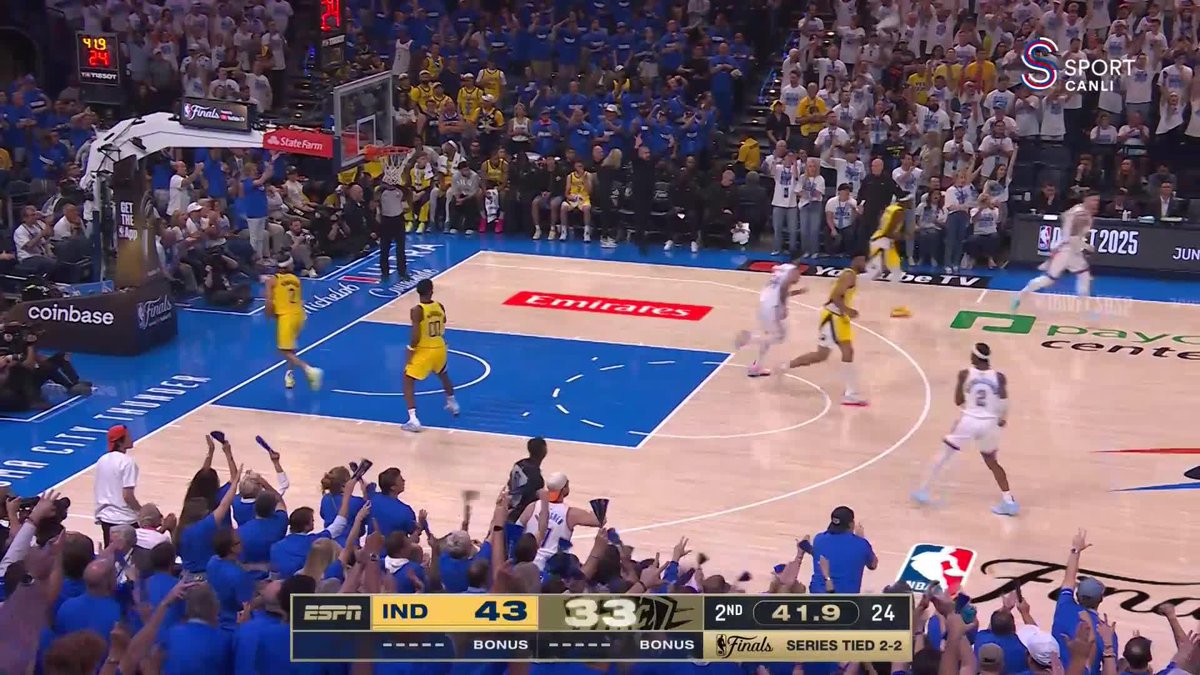 OKC'den yağmur gibi üçlükler 🌧️