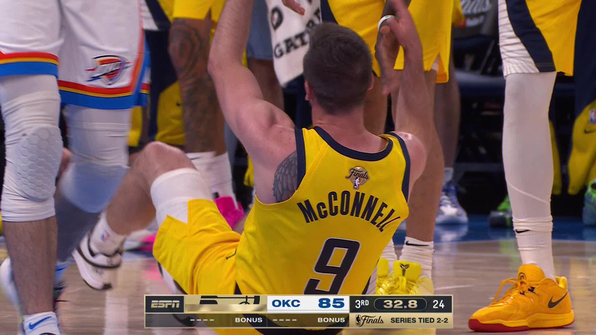 3rd quarter TJ McConnell will be remembered.