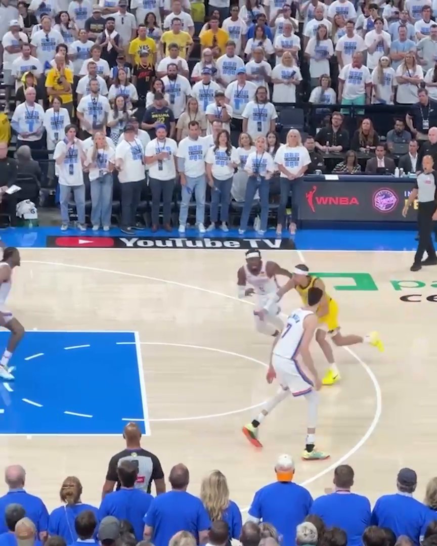 SHAI SCOOP 'N SCORE HAS OKC FIRED UP 🗣️ 📺 #NBAFinals Game 5 on ABC
