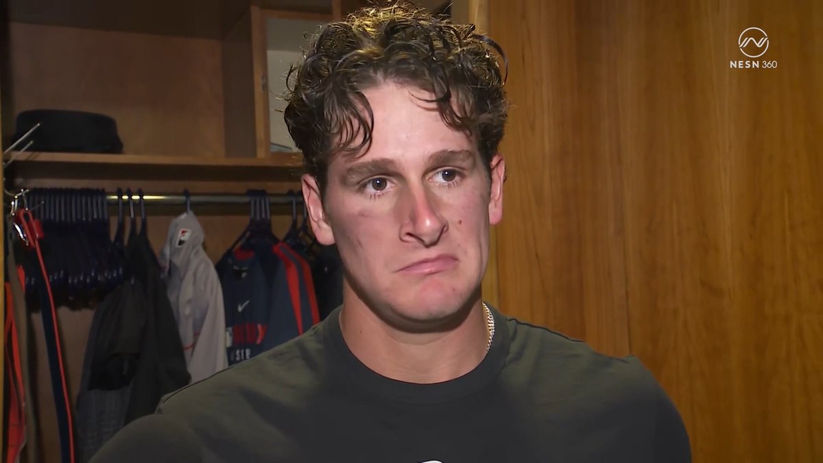 Good luck to MLB pitchers not on the Red Sox 😅 Despite the slow start, Roman Anthony still has his confidence. "I haven't felt overmatched, I'm not worried about it."