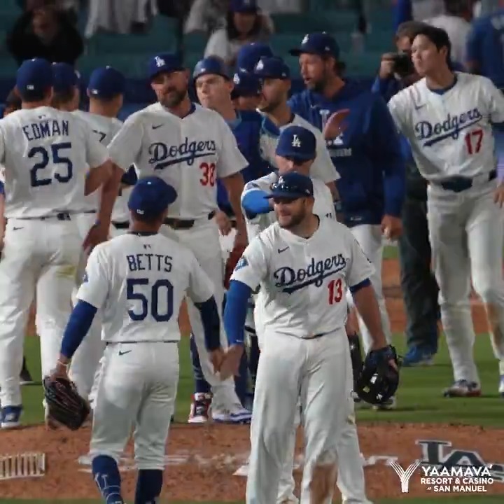 Victory formation! Dodgers x Yaamava' Resort & Casino