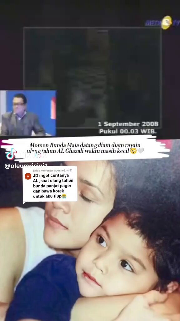 Inget dl Maia harus naek pager ke rumahnya krn digembok si mantan. Sampe ultah Al tiup lilin pake mancis karena g bs masuk