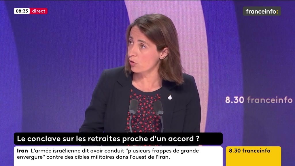 🔴 Retraites ➡️ "Ce n'est pas à moi de juger ce que font les autres organisations syndicales. Il y a une écrasante majorité de parlementaires qui souhaitent l'abrogation de cette réforme et des 64 ans", dit Sophie Binet, secrétaire générale de la CGT.