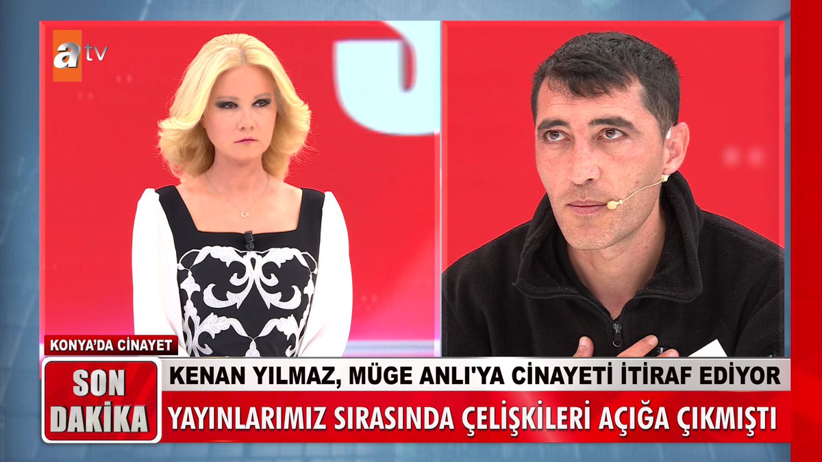 Canlı yayında cinayet itirafı... Kenan Yılmaz, cinayetin tüm detaylarını Müge Anlı'ya anlattı. #MügeAnlıİleTatlıSert #MügeAnlı atv