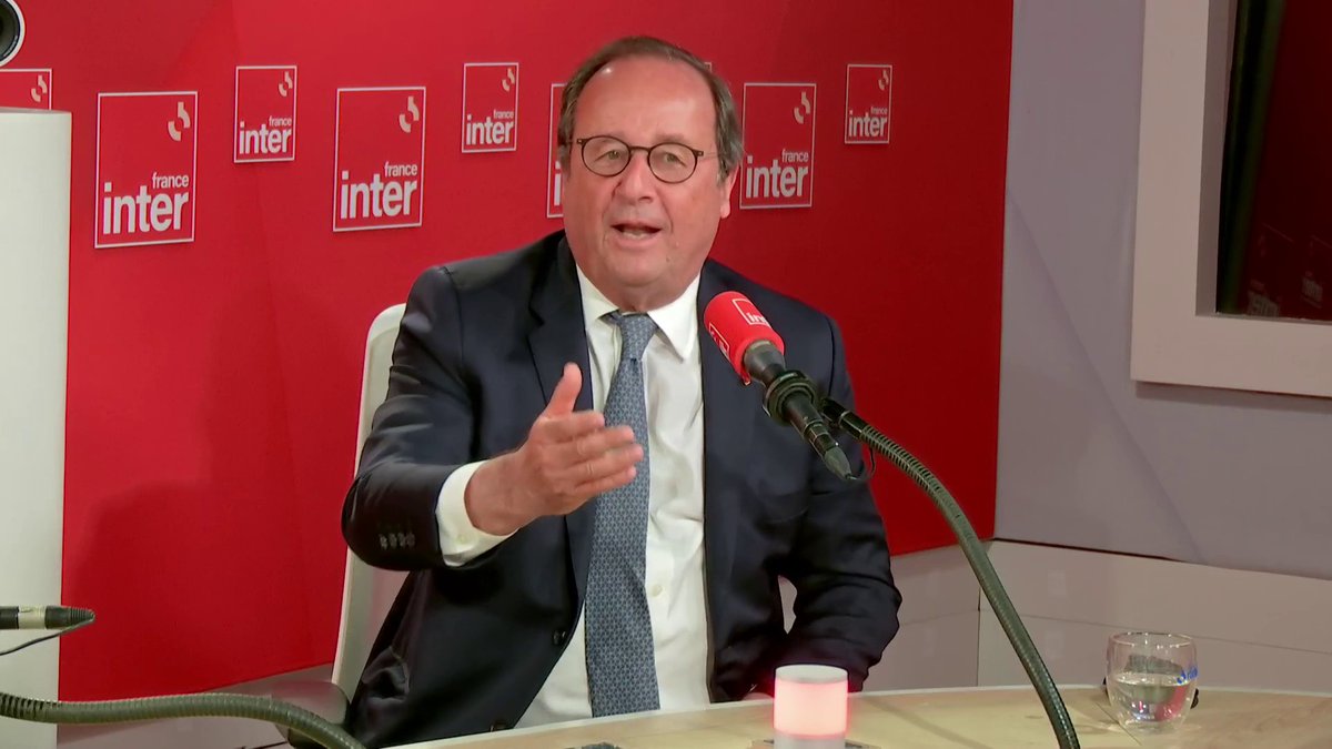 "Il ne peut pas y avoir d'accord" électoral avec La France insoumise, juge François Hollande, car "sur beaucoup de sujets (...) il y a une contradiction tellement forte entre les positions de LFI et les positions de la gauche". #le710inter