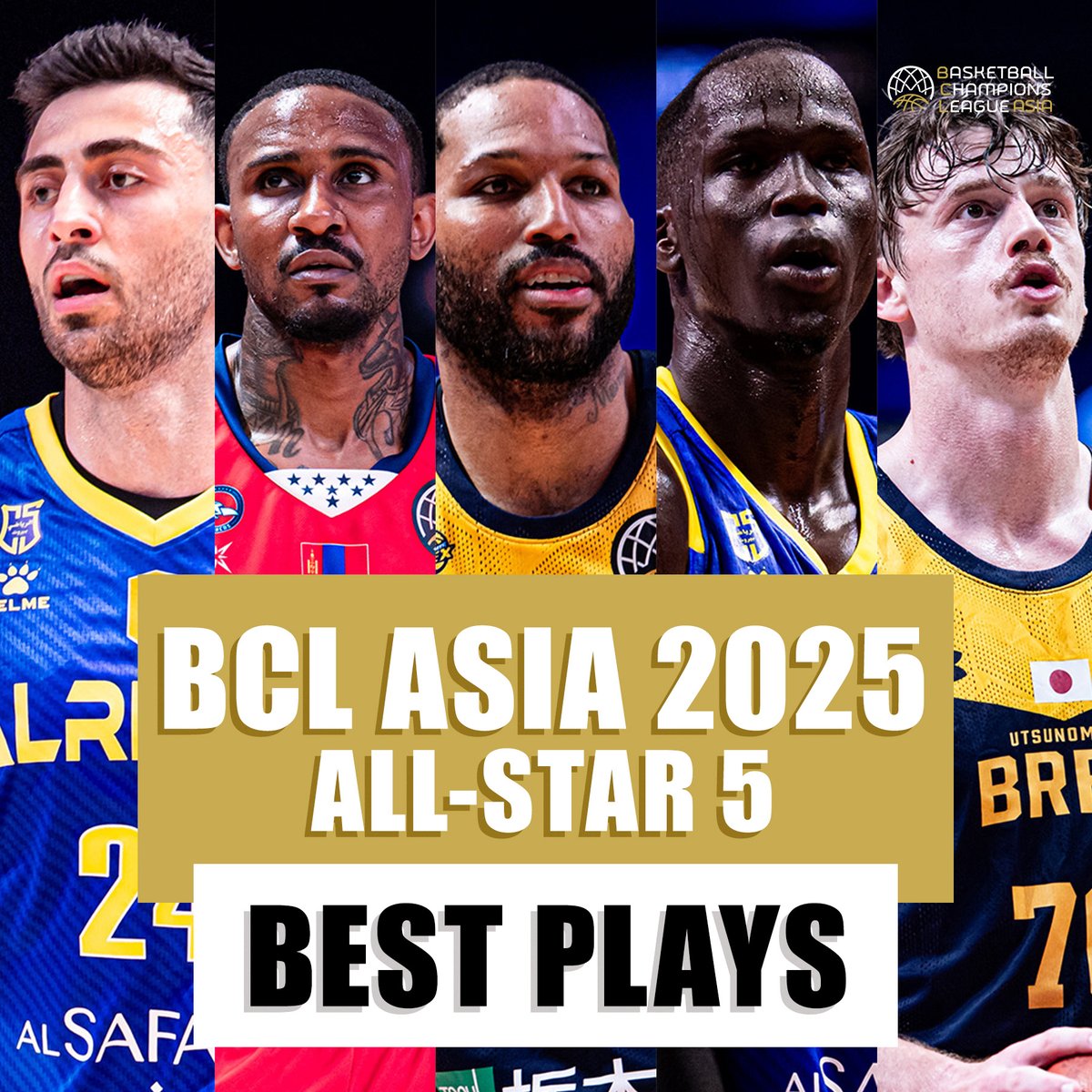 Some of the best plays from this year's All-Star 5 🪣 #BCLAsia