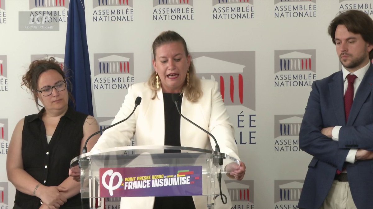 Dernière réforme des #retraites et fin du "conclave" : "Une telle réforme ne s'amende pas, elle s'abroge", estime Mathilde Panot. "S'il n'y a pas d'abrogation de la retraite à 64 ans, nous proposons à l'ensemble des groupes de gauche de déposer une #MotionDeCensure". #DirectAN