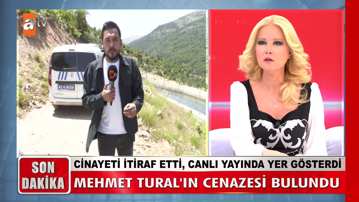 Mehmet Tural'ın cenazesi bulundu. Cinayeti itiraf etti, canlı yayında yer gösterdi. #MügeAnlıİleTatlıSert #MügeAnlı atv